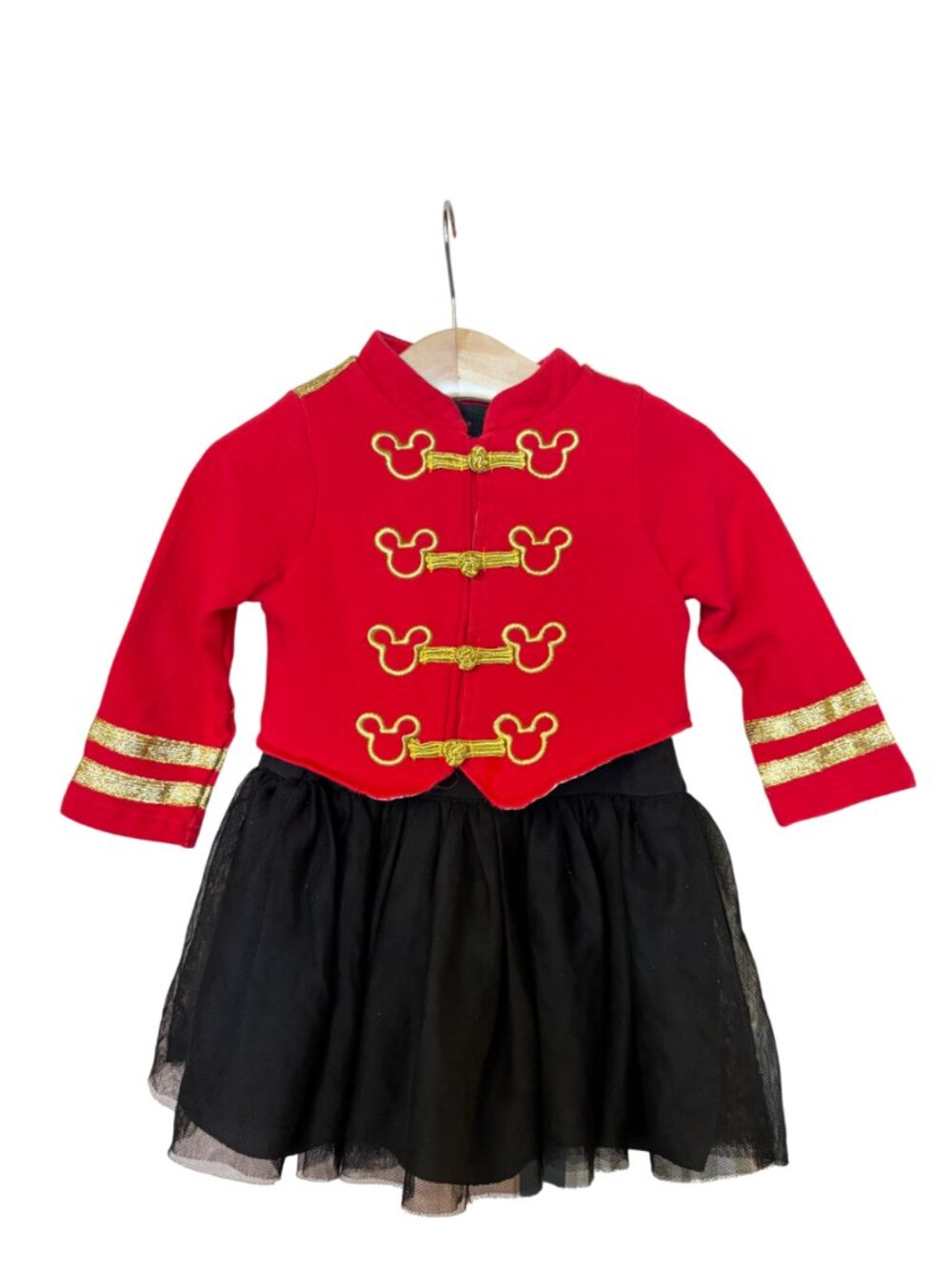 Pippa & Julie Disney Mickey Mouse Marching Band Jacket + Dress Set Size 24M